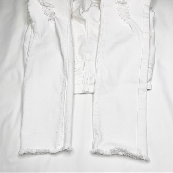 Indigo Rein Forever White Skinny Ankle Jeans W26" - Picture 8 of 16